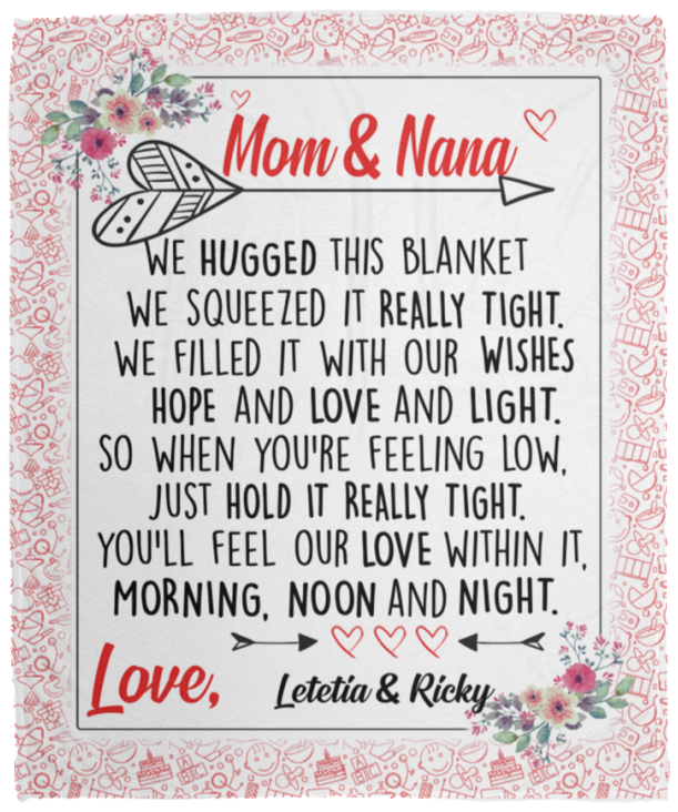 Letetia & Ricky - VPM Cozy Plush Fleece Blanket - 50x60