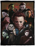 Halloween Michael Myers Ultra-Soft Warm Micro Fleece Throw Blanket Sherpa D3 VPS Cozy Plush Fleece Blanket - 30x40