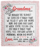 Joseph, Luca, Gianna, Abby, Emma, and JJ 1- VPM Cozy Plush Fleece Blanket - 50x60