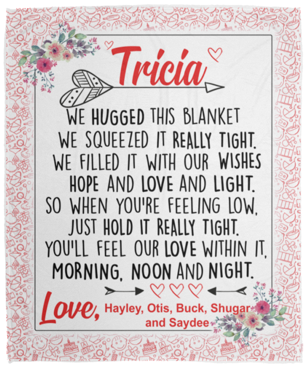 Hayley, Otis, Buck, Shugar and Saydee - VPM Cozy Plush Fleece Blanket - 50x60