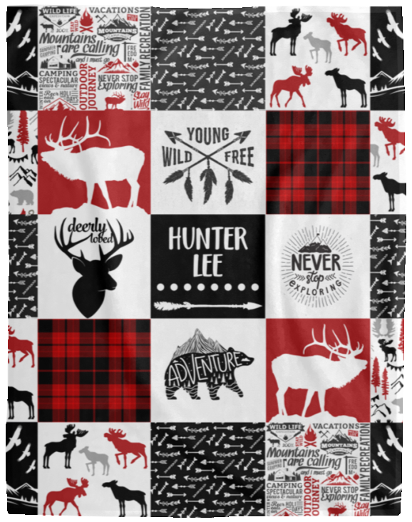 Hunter Lee - VPL Cozy Plush Fleece Blanket - 60x80