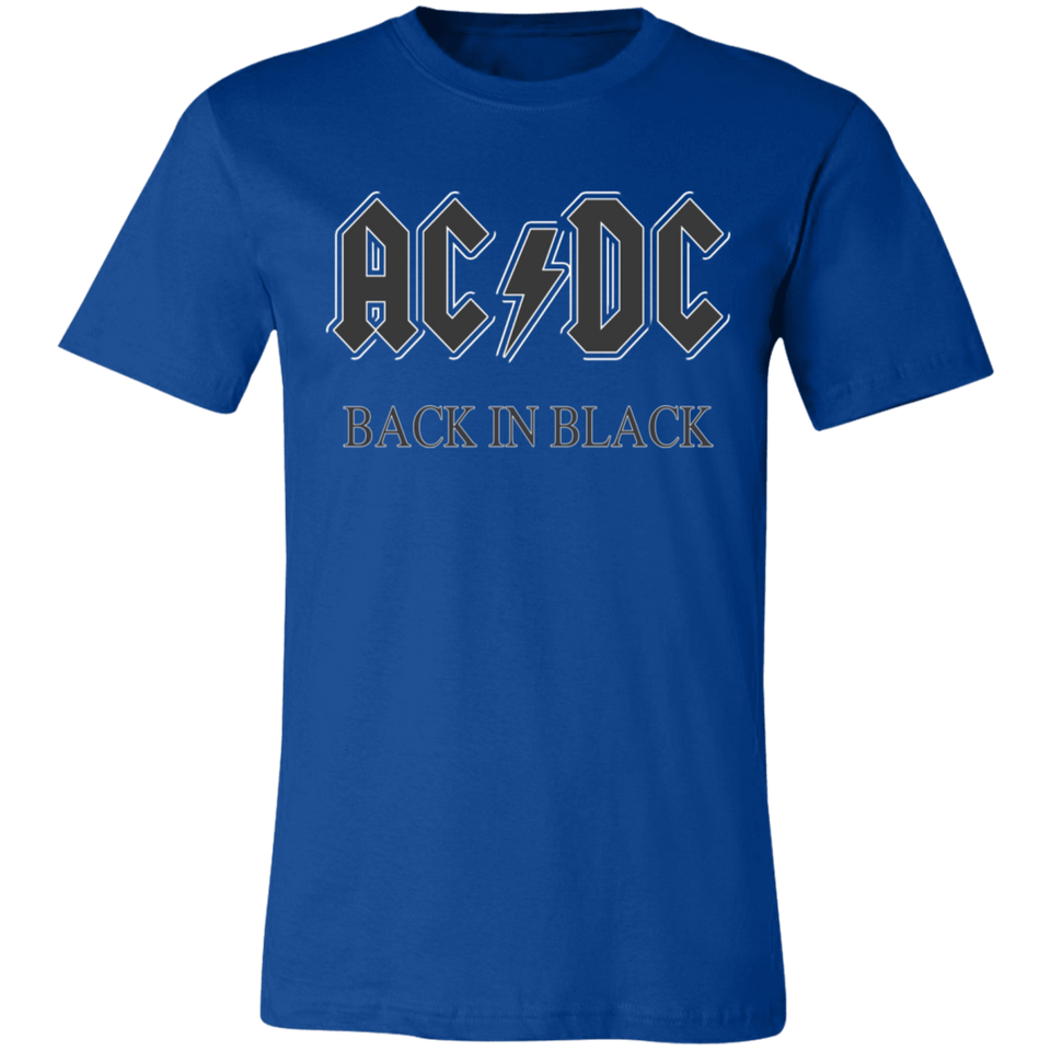 Men's AC/DC Back In Black Unisex Jersey Short-Sleeve T-Shirt