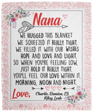 Charlie, Damion, EJ, Riley, Leah - VPM Cozy Plush Fleece Blanket - 50x60