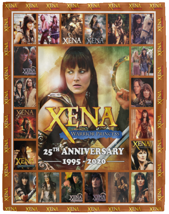 Xena Warrior Princess Blanket, Xena Warrior Princess TV Series Fleece Blanket VPL Cozy Plush Fleece Blanket - 60x80