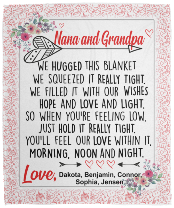 Dakota, Benjamin, Connor, Sophia - VPM Cozy Plush Fleece Blanket - 50x60
