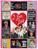 I Love Lucy Blanket, I Love Lucy TV Series Fleece, Blanket Ver3 VPL Cozy Plush Fleece Blanket - 60x80