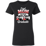 Jennifer Corrigan Proud Mom of A Class of 2020 Graduate T-Shirt Senior 2020 Quarantine T-Shirt