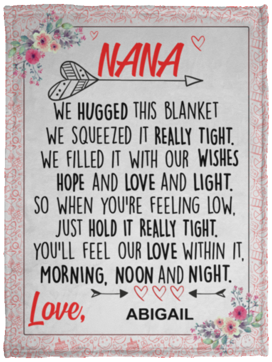 ABIGAIL 30x40 VPS Cozy Plush Fleece Blanket - 30x40