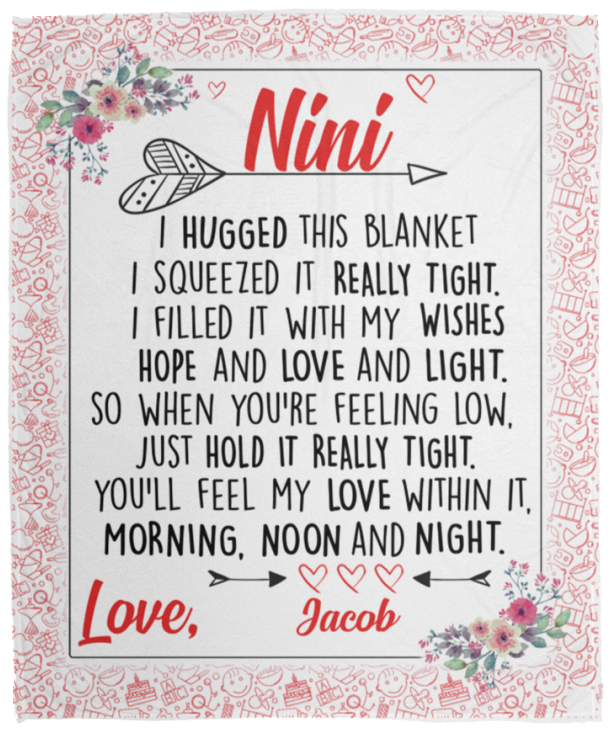 Jacob - VPM Cozy Plush Fleece Blanket - 50x60