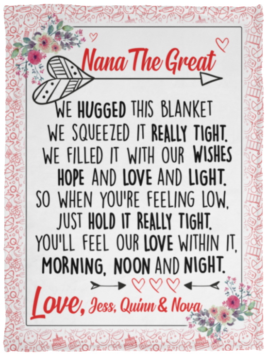 Jess, Quinn & Nova - VPS Cozy Plush Fleece Blanket - 30x40