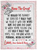 Jess, Quinn & Nova - VPS Cozy Plush Fleece Blanket - 30x40