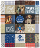 Copper, Harley and Stella - VPM Cozy Plush Fleece Blanket - 50x60