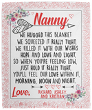 Richard, Ashley, and Kristian - VPM Cozy Plush Fleece Blanket - 50x60