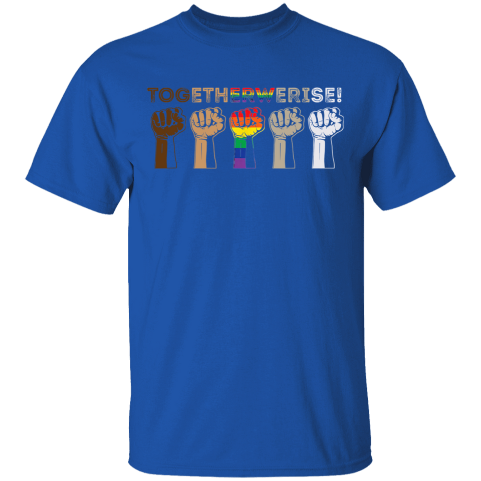 Together We Rise - Black Lives Matter T Shirt