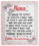 Ava and Amelie- VPM Cozy Plush Fleece Blanket - 50x60