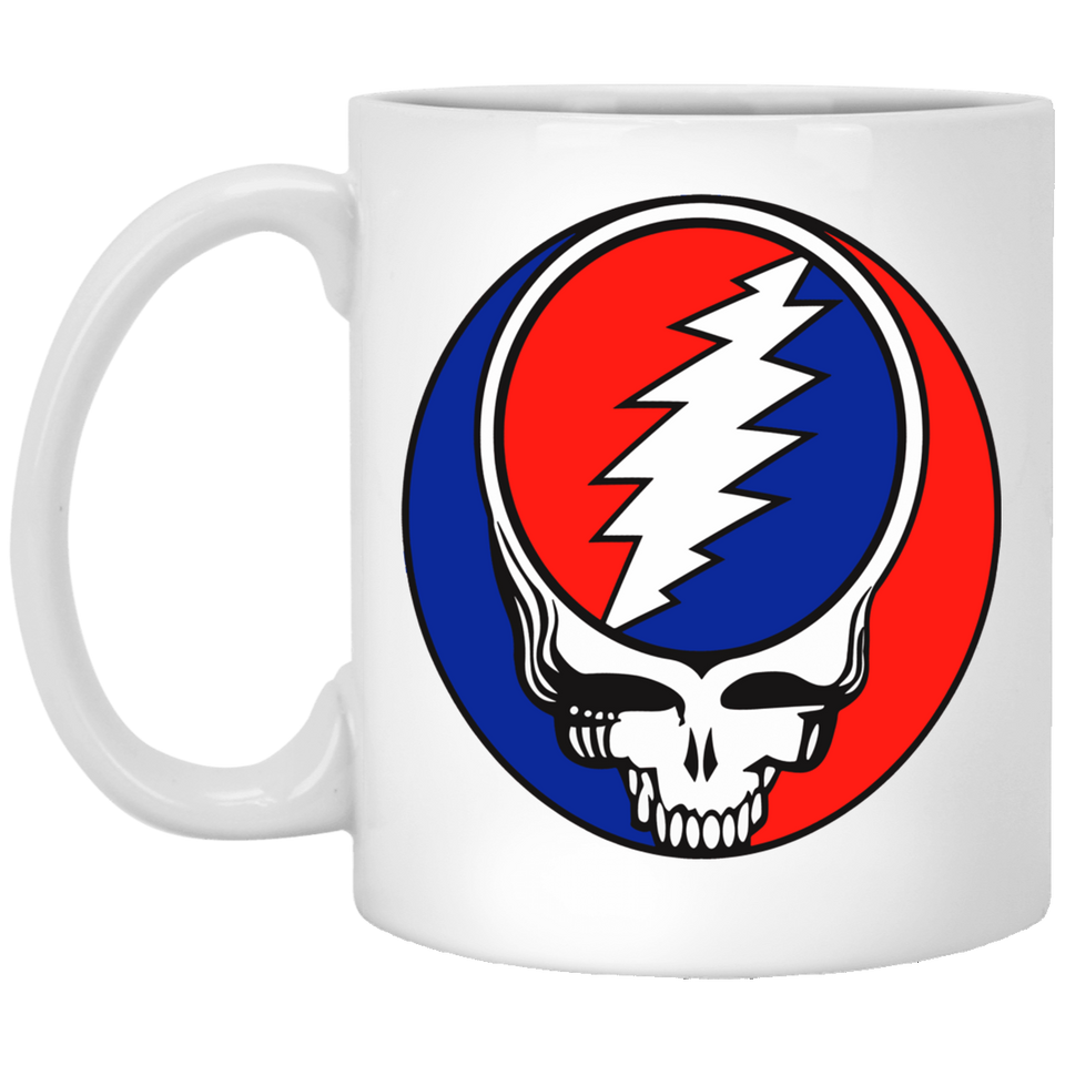 Grateful Dead For Fan Mug Skull Grateful Dead Steal Your Face Coffee Mug 11oz