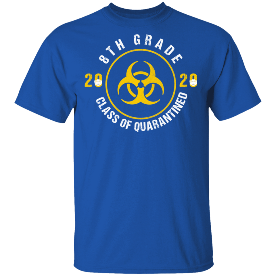 8th Birthday Class of 2020 Quarantined Shirt, Grade Class of 2020 T-Shirt