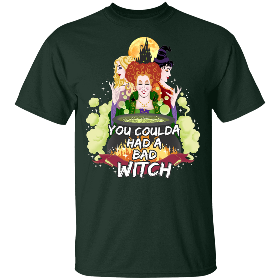 Funny Halloween you coulda had a bad witch Tee T-Shirt Men's T-Shirt