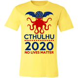 Cthulhu 2020 No Lives Matter T Shirt, Cthulhu T Shirt - 3001C Unisex Jersey Short-Sleeve T-Shirt