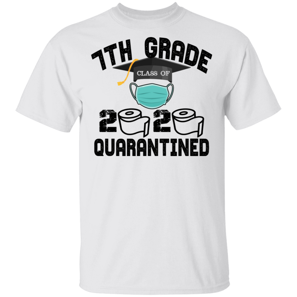 7th Grade Class of 2020 Quarantined T-Shirt Graduation Quarantine Shirt