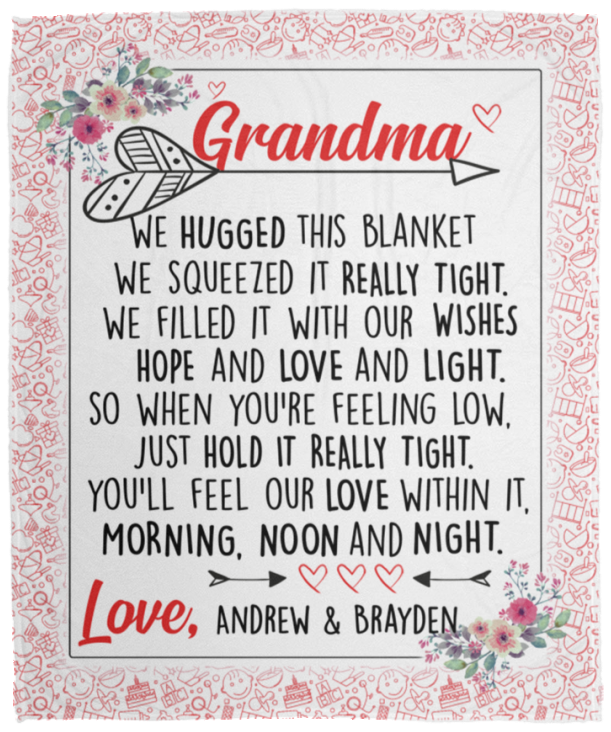 Andrew & Brayden - VPM Cozy Plush Fleece Blanket - 50x60