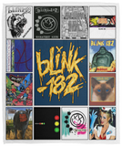 Blink-182 02 3D Quilt Fleece Sherpa Throw Blanket for Bedroom Living Room VPM Cozy Plush Fleece Blanket - 50x60