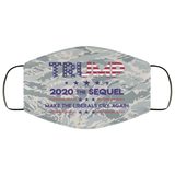 trump 2020 the sequel FMA Face Mask