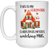 This Is My Hallmark Christmas Movie Watching Mug Coffee Mug, Hallmark Movies, Hallmark Christmas Mug, Christmas Mug, Christmas Gift, Hallmark Christmas Movie Mug, Hallmark Movie Mug 15Oz