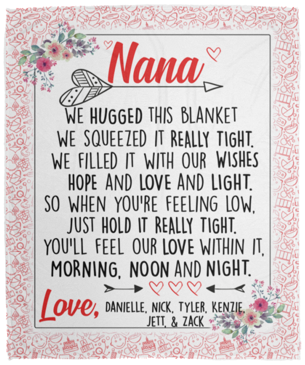 Danielle, Nick, Tyler, Kenzie, Jett, & Zack - VPM Cozy Plush Fleece Blanket - 50x60