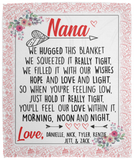 Danielle, Nick, Tyler, Kenzie, Jett, & Zack - VPM Cozy Plush Fleece Blanket - 50x60