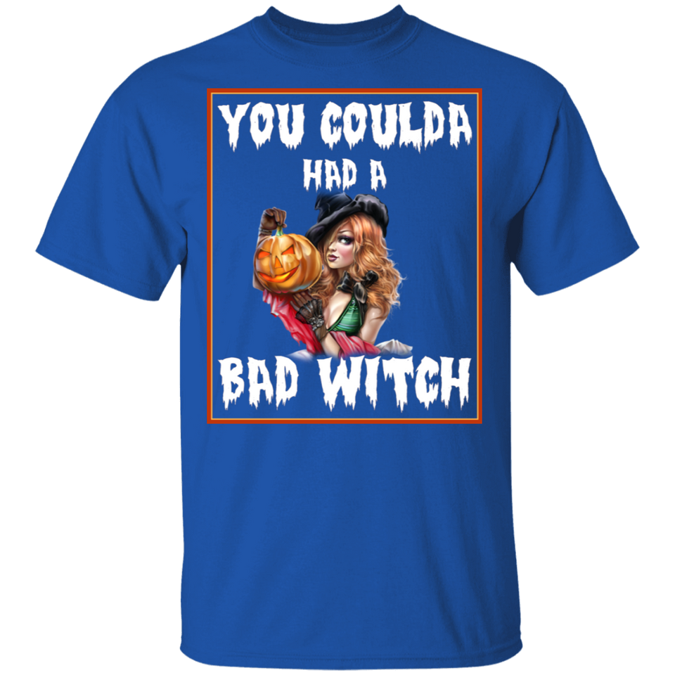 Halloween You Coulda Had A Bad Witch Movie T-Shirt c