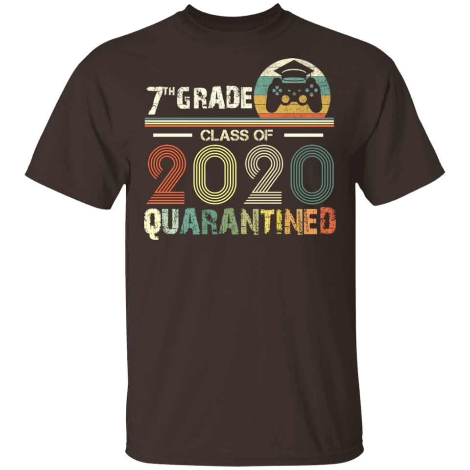 7th Grade Class of 2020 Quarantined T-Shirt Graduation Gifts T Shirt