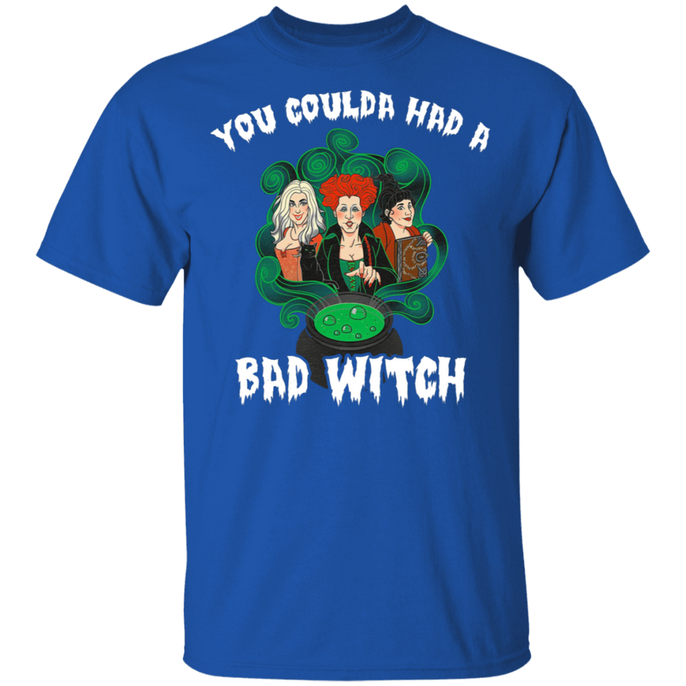 Halloween You Coulda Had A Bad Witch Movie T-Shirt d