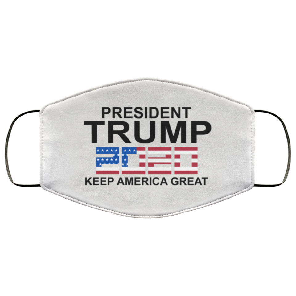 president trump 2020 keep america great FMA Face Mask