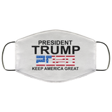 president trump 2020 keep america great FMA Face Mask
