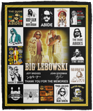 The Big Lebowski Blanket, The Big Lebowski Fleece, Sherpa Blanket VPM Cozy Plush Fleece Blanket - 50x60