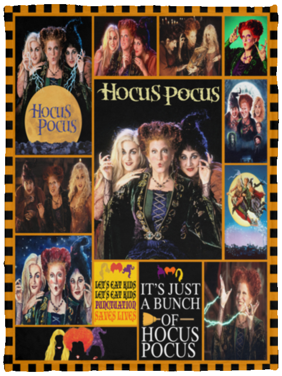 Hocus Pocus V1 - VPS Cozy Plush Fleece Blanket - 30x40