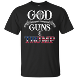 God Guns And Trump Shirt 2nd Amendment T Shirt Trump 45 Men's T-Shirt (G200 Gildan Ultra Cotton T-Shirt)