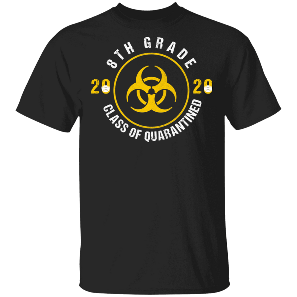 8th Birthday Class of 2020 Quarantined Shirt, Grade Class of 2020 T-Shirt