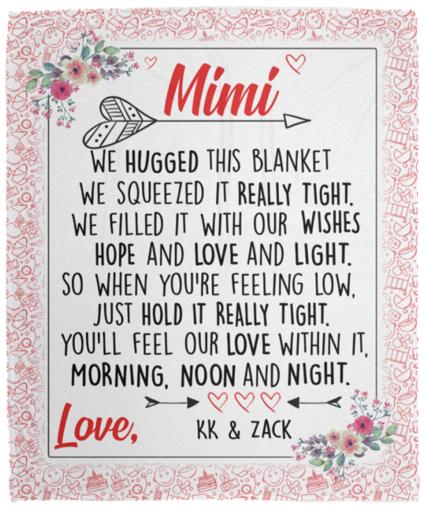 KK & Zack - VPM Cozy Plush Fleece Blanket - 50x60
