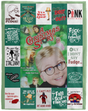 A Christmas Story Blanket, Christmas Movie Watching Fleece, Sherpa Blanket VPL Cozy Plush Fleece Blanket - 60x80