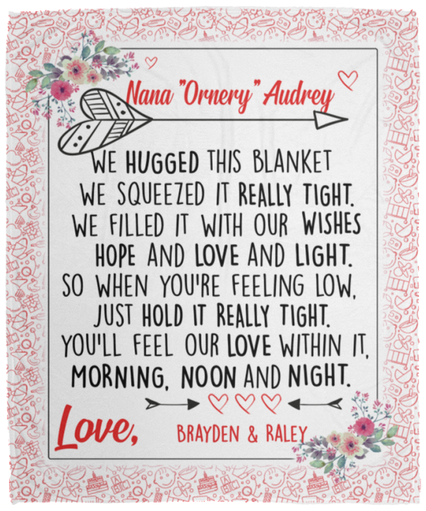Brayden & Raley - VPM Cozy Plush Fleece Blanket - 50x60