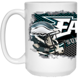 Philadelphia Eagles Super Bowl Champions 52 LII 2018 Philly Trophy Ring Coffee Mug 11oz - 15oz Philly Special Mug, Philly Special Coffee Mug, Super Bowl Championship Superbowl Mug 21504 15 oz. White Mug
