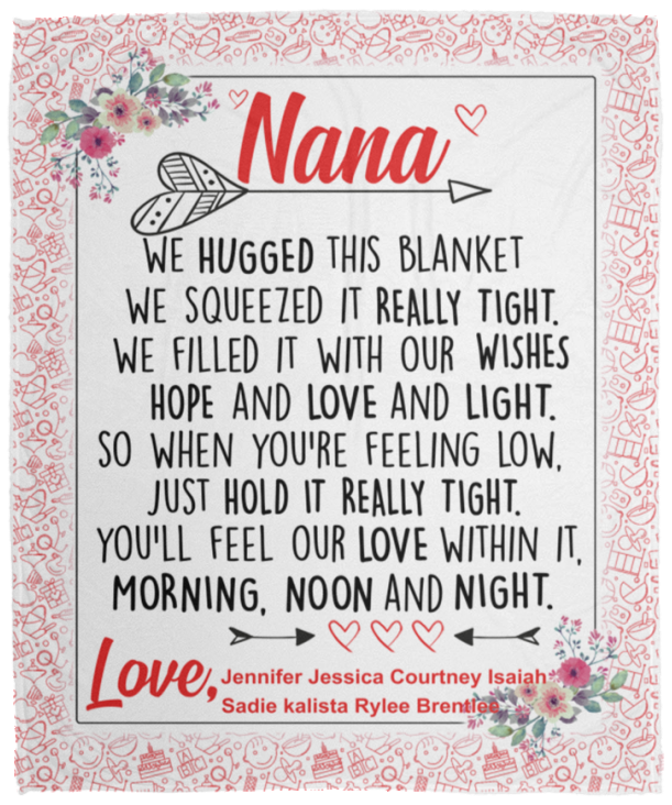 Jennifer Jessica Courtney Isaiah Sadie kalista Rylee Brentlee - VPM Cozy Plush Fleece Blanket - 50x60