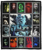 The Exorcist Blanket, The Exorcist Horror Movie Fleece, Sherpa Blanket VPM Cozy Plush Fleece Blanket - 50x60