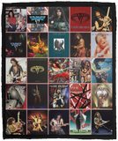 Van Halen Blanket Van Halen For Fan Fleece Sherpa Throw Soft and Warm, Gift Idea VPM Cozy Plush Fleece Blanket - 50x60