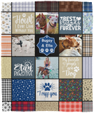 Bugsy & Ella - VPM Cozy Plush Fleece Blanket - 50x60
