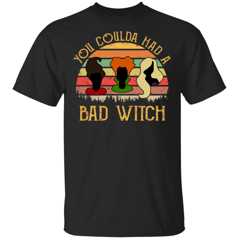 Halloween You Coulda Had A Bad Witch Movie T-Shirt a