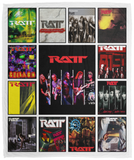 Ratt Blanket, Ratt Band Fleece, Sherpa Blanket For Fans VPM Cozy Plush Fleece Blanket - 50x60