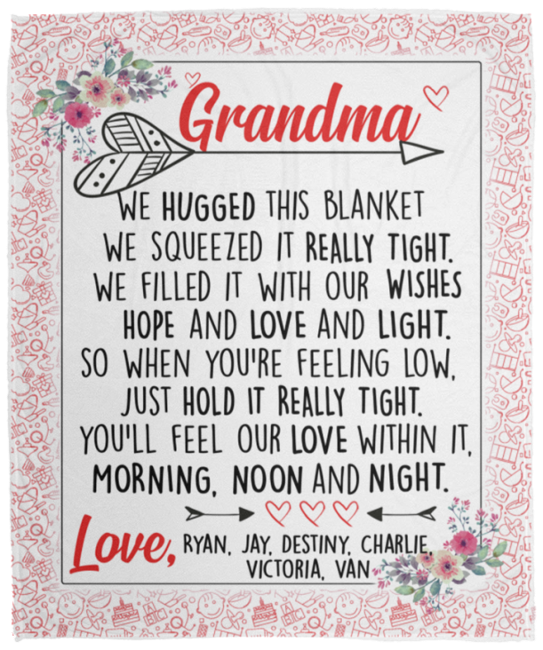Ryan, Jay, Destiny, Charlie, Victoria, Van - VPM Cozy Plush Fleece Blanket - 50x60